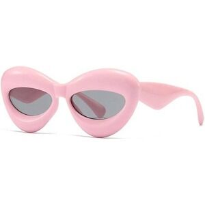 Pink Sunglasses Women Fashion Designer Candy Color Luxury Beach Festival‎  Party